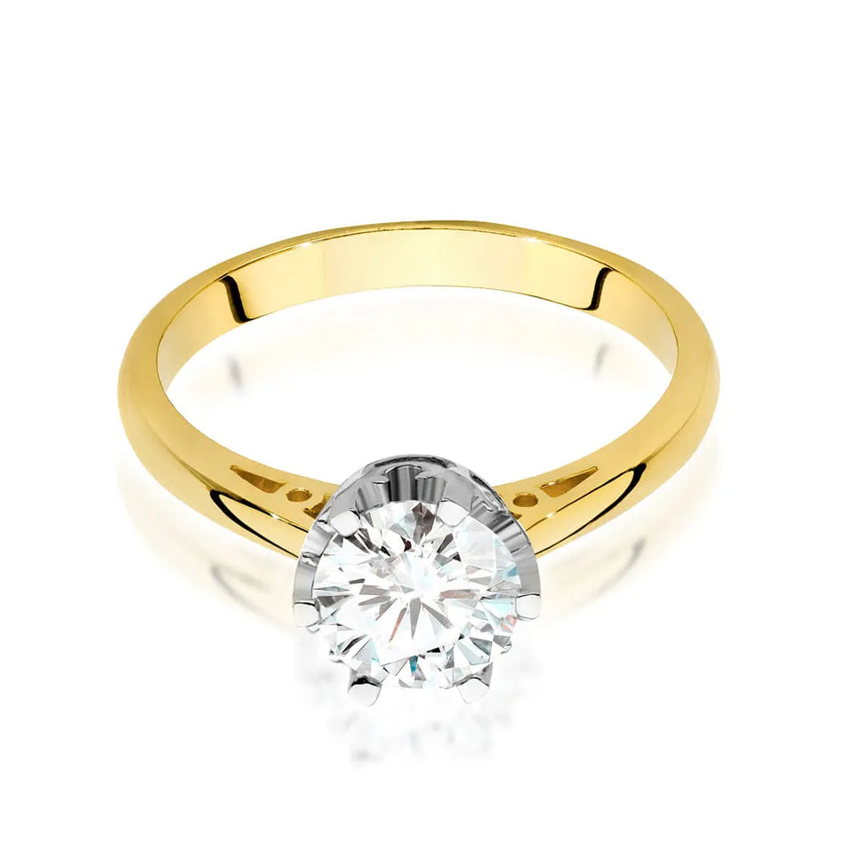 Gold Ring with 1.00ct Diamond