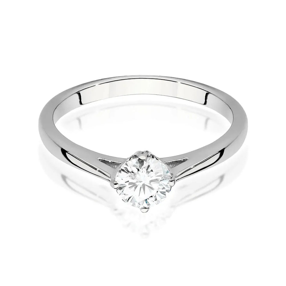 Gold Ring with 0.50ct Diamond