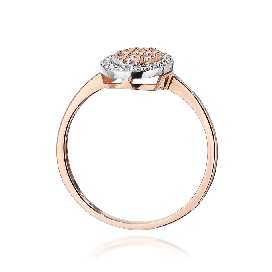 Gold Ring with 0.20ct Diamonds