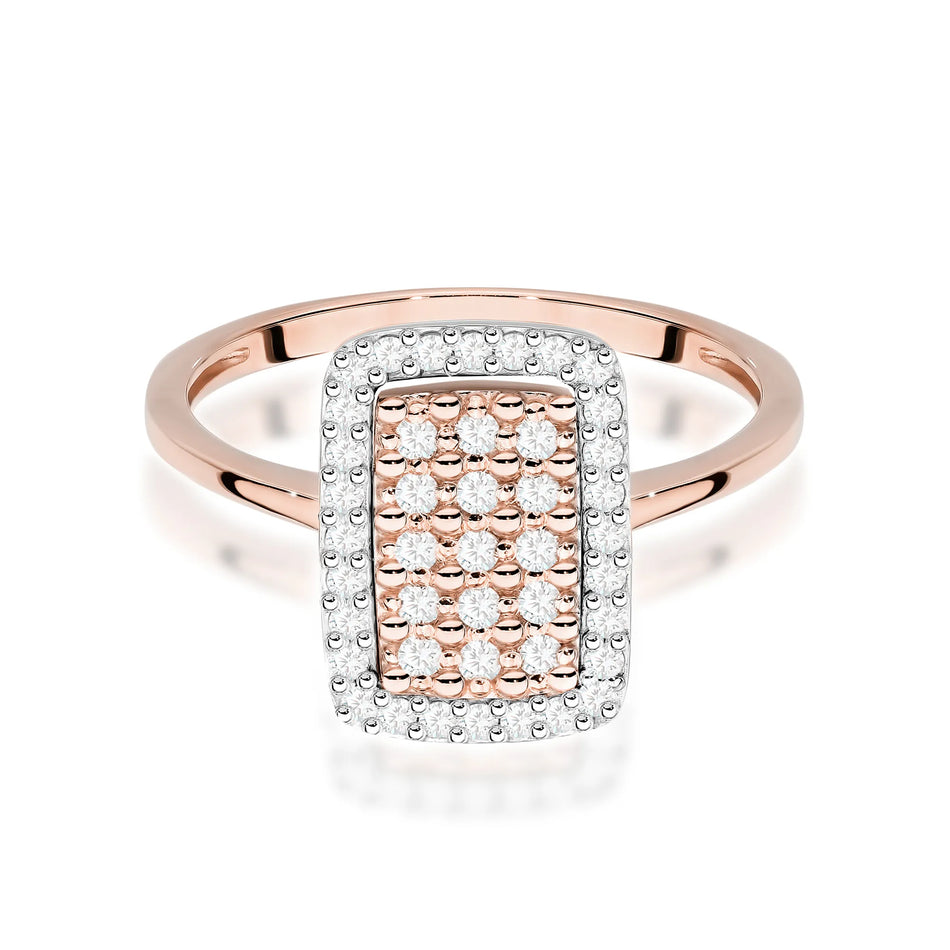 Gold Ring with 0.27ct Diamonds