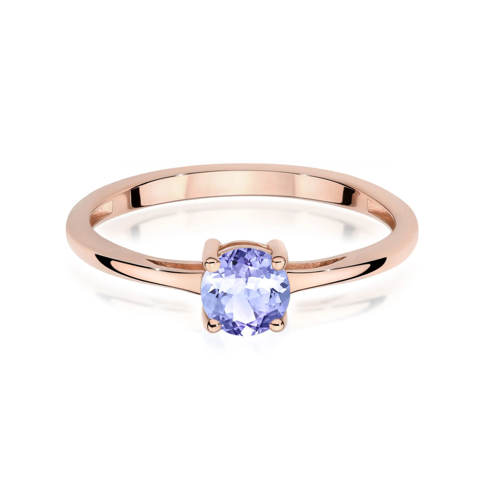 Gold Ring with 0.50ct Tansanit