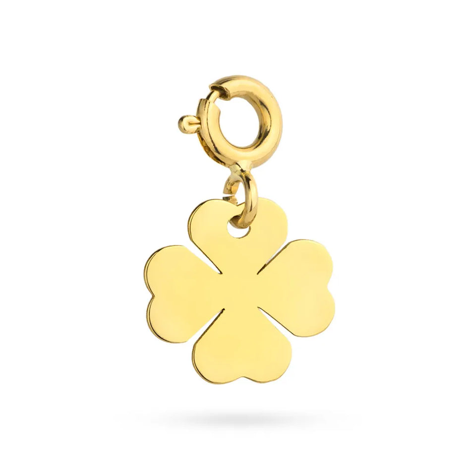 Gold Pendant Clover