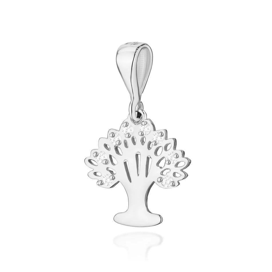 Zlatý přívěsek s diamanty 0,069 ct