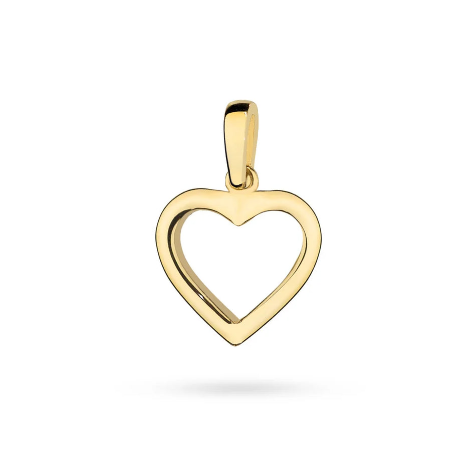 Gold Pendant Heart