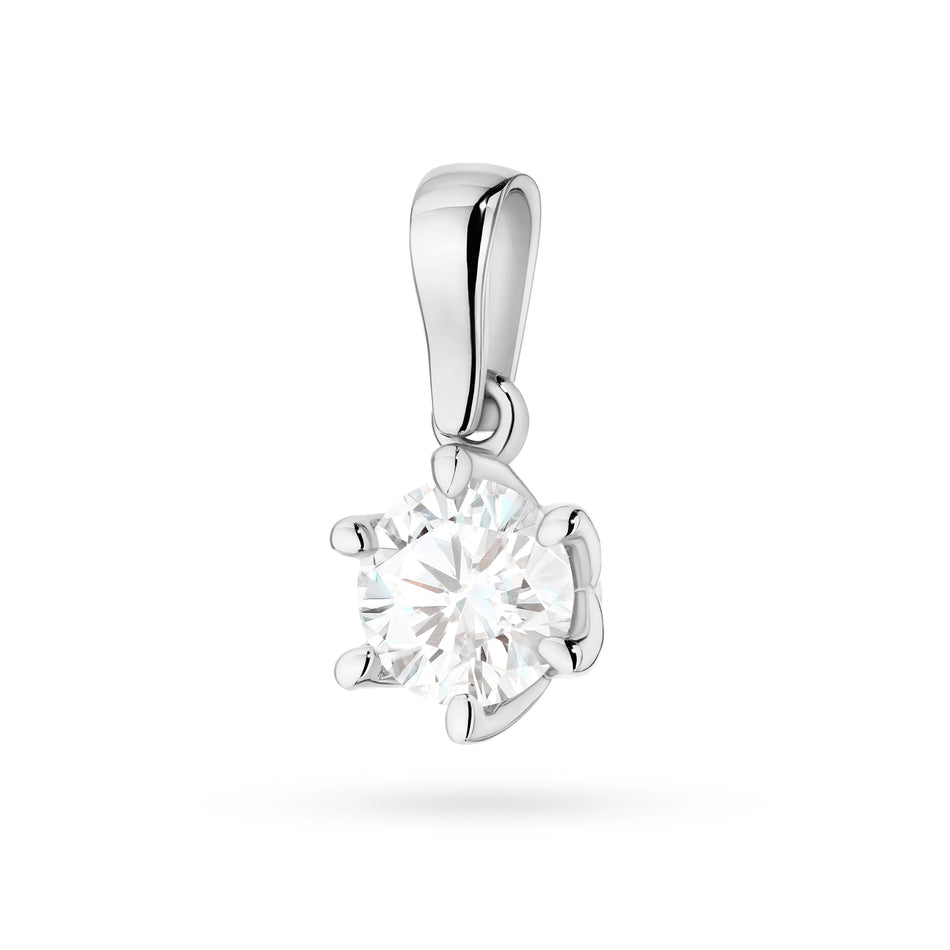 Zlatý přívěsek s diamantem 1,00 ct