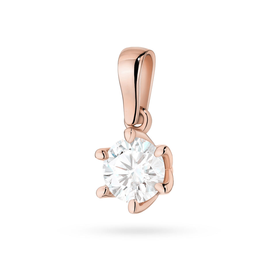 Zlatý přívěsek s 1.00ct laboratorním diamantem