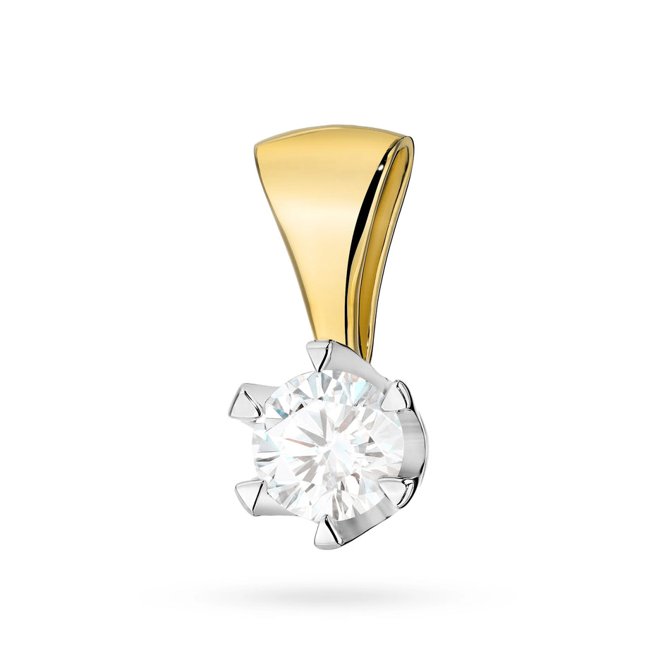 Gold Pendant with 0.70ct Diamond